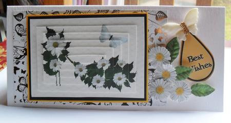 Daisy Shoe Floral Rectangle by Michelle Mann