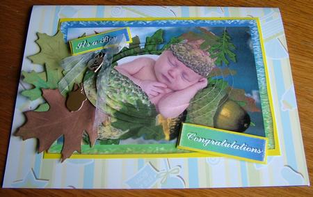 Congratulations Baby Boy or Girl by Michelle Mann