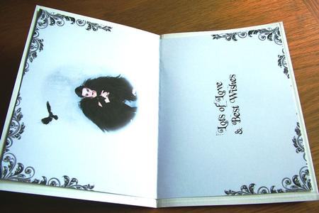 Dark Thoughts Gothic Angel Insert by Michelle Mann