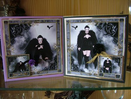 2 Gothic Fallen Angels by Michelle Mann