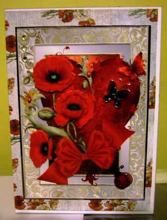 Poppy Love Topper by Michelle Mann