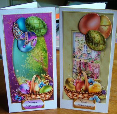 2 Gorgeous Dl Easter Toppers by Michelle Mann