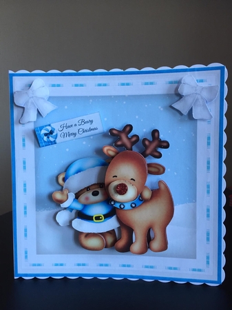 Bear And Reindeer Mini Kit 2 by Michelle Johnson