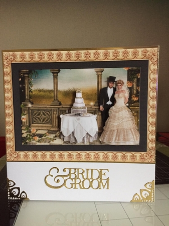 The Wedding Photo Card Front 1 by Michelle Johnson