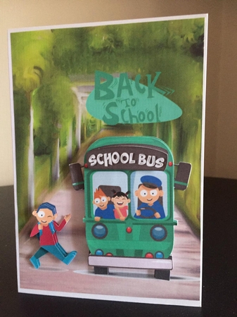 Back to School Card Front by Michelle Johnson