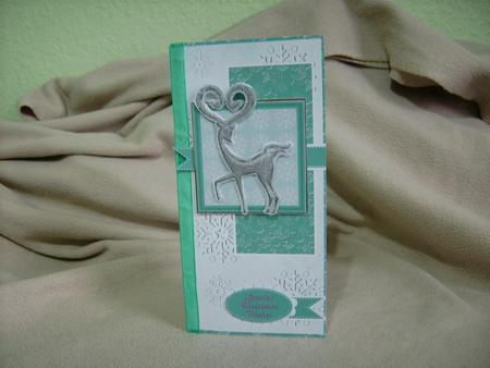Sparkly Reindeer with Snowflakes Featured Gallery Photo