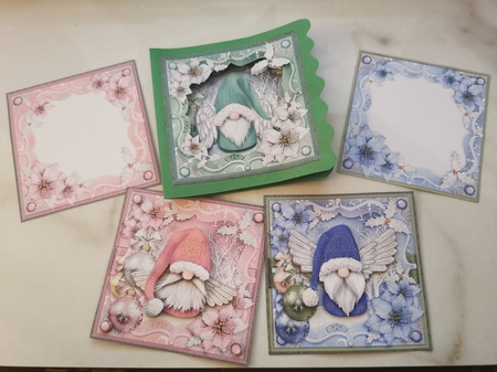 Angel Gnomes Christmas Bumper Kit by Misu Qantu