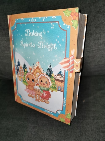 Baking Spirits Bright - XL 3D Curiosity Book Box Advent Calendar by Misu Qantu