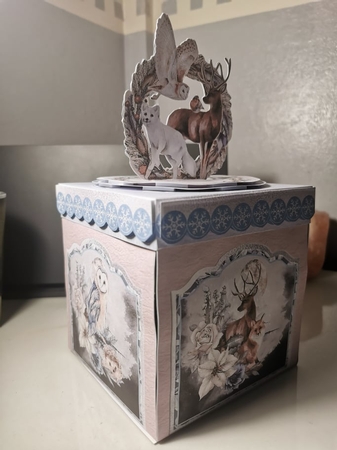 Festive Winter 2 Exploding Box Surprise Kit by Misu Qantu