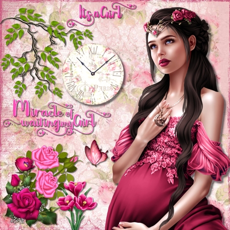 Miracle Of Waiting, My Girl, kit from Bella Caribena by Misu Qantu