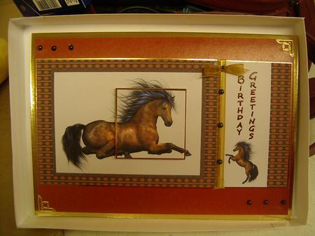 Horse Art Design Pyramid by Moira Berry