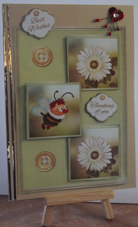 Bumble Bee Quick Card by Moira Paterson  (Ornella)