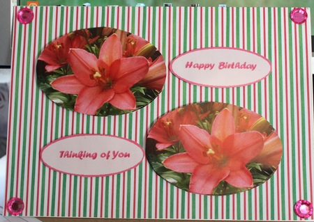 Pink Lily Two in One Pyramid Sheet by Moira Paterson  (Ornella)