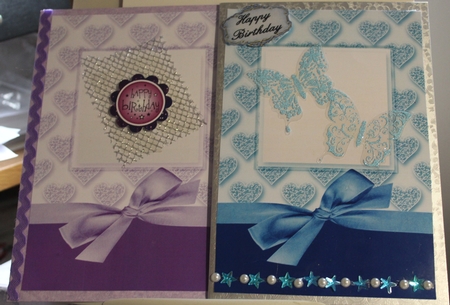 Stunning Hearts Card Front by Moira Paterson  (Ornella)
