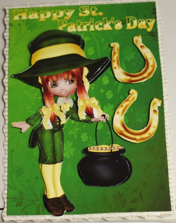 Sweet Little Leprechaun by Moira Paterson  (Ornella)