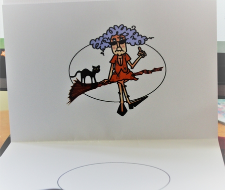 Stella Can Drive a Stick Halloween/birthday Insert by Moira Paterson  (Ornella)