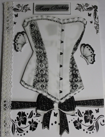 Beautiful Silver Corset by Moira Paterson  (Ornella)