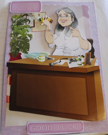 Birthday/retirement Doctor Lady by Moira Paterson  (Ornella)