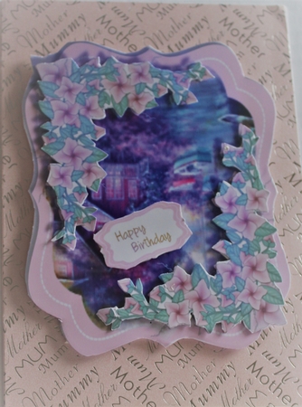 Lovely Topper , Pink Flowers at the Waters Edge  by Moira Paterson  (Ornella)