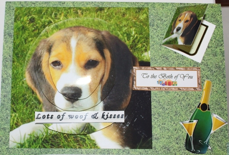 Furry Friends & Familiars - Puppy - Beagle Pyrimage + Tag + by Moira Paterson  (Ornella)