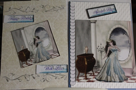 Lady Blue by Moira Paterson  (Ornella)