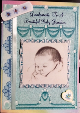 Grandparents to a new Baby Grandson by Moira Paterson  (Ornella)