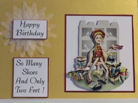 So Many Shoes Decoupage by Moira Paterson  (Ornella)