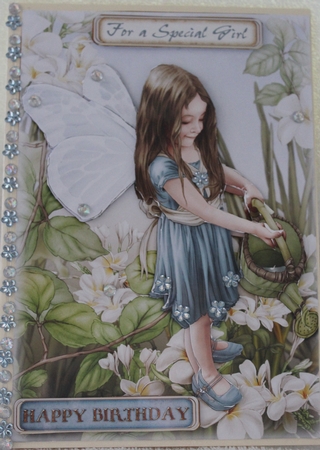 Forest Fairy Evie 4 Sheet Mini Kit Dark Blue by Moira Paterson  (Ornella)