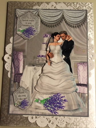 Lavender Wedding by Moira Paterson  (Ornella)
