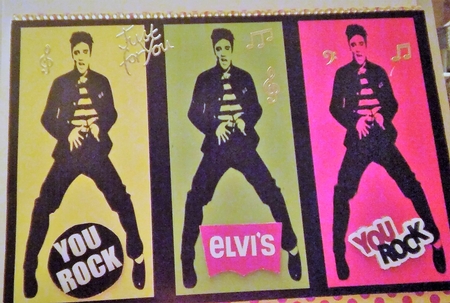Elvis - Jail House Rock by Moira Paterson  (Ornella)