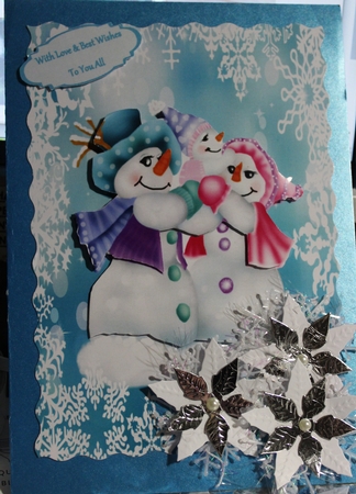 Wishing You A Very Merry Christmas by Moira Paterson  (Ornella)