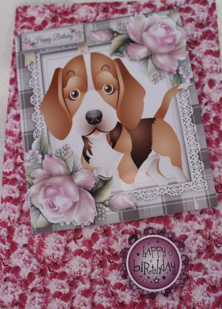 Gorgeous Beagle Puppy 8x8 by Moira Paterson  (Ornella)