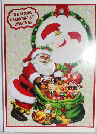 Santa delivers Babys first Christmas by Moira Paterson  (Ornella)