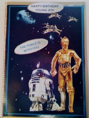 Star Wars - C3PO & R2D2 by Moira Paterson  (Ornella)