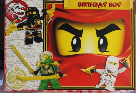 Ninjago Red Birthday by Moira Paterson  (Ornella)