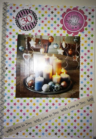 Candle Light Pyramid 4 by Moira Paterson  (Ornella)