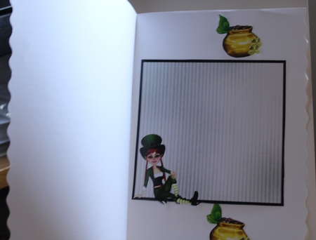 Matching insert for Leprechauns Prayer design sheet. by Moira Paterson  (Ornella)