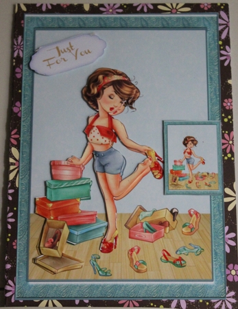 Shes Just So Mad About Shoes by Moira Paterson  (Ornella)