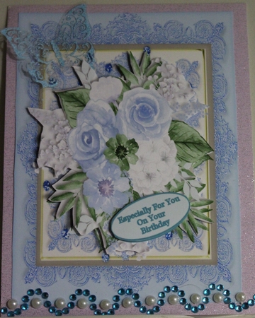 Beautiful Blue and White  by Moira Paterson  (Ornella)