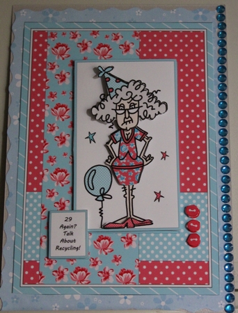 Stella - 29 Again? Talk About Recycling (Shabby Chic Colors) by Moira Paterson  (Ornella)