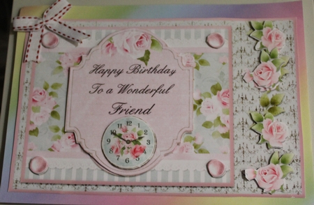 Happy Birthday to a Wonderful Friend by Moira Paterson  (Ornella)