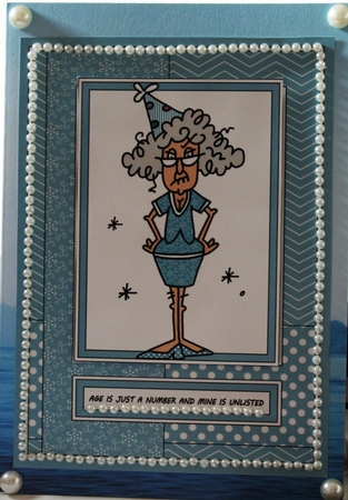 Stella - Age Is Just A Number And Mine Is Unlisted by Moira Paterson  (Ornella)