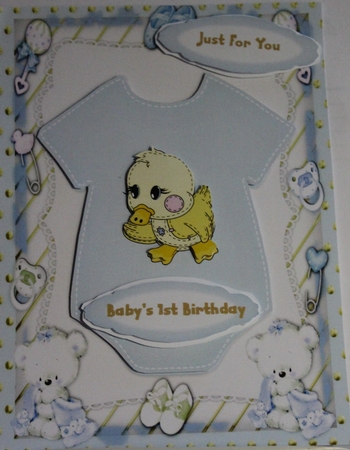 Baby Suprises Blue  by Moira Paterson  (Ornella)