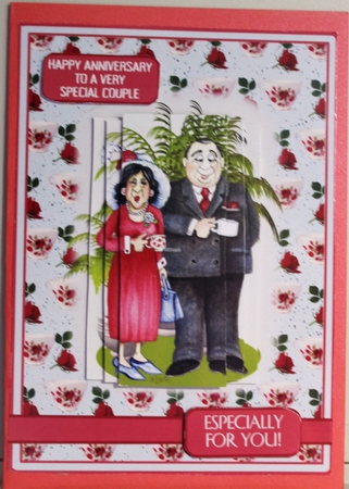 Rosey Tea Couple by Moira Paterson  (Ornella)