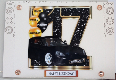 Fast & Furious Birthday Celebration - 17 Today by Moira Paterson  (Ornella)