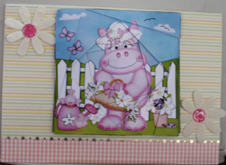 Hilda Hippo Twisted Spiral Side Stacker by Moira Paterson  (Ornella)