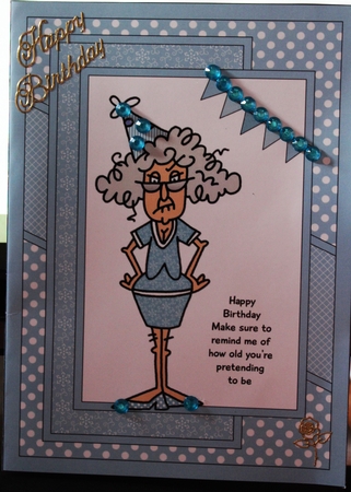 Stella - Print, Cut, Fold Quick Card - Make sure to remind me by Moira Paterson  (Ornella)