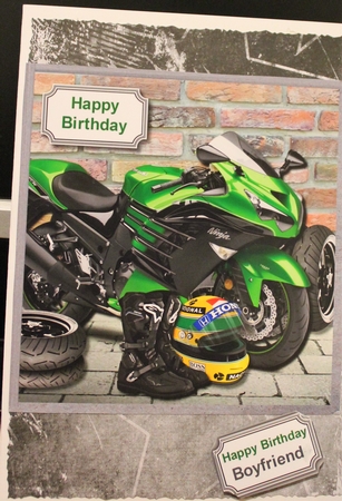 Motorcycle by Moira Paterson  (Ornella)
