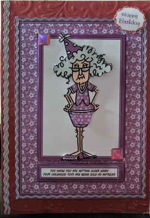 Stella - You Know You Are Getting Older When (Purple) by Moira Paterson  (Ornella)