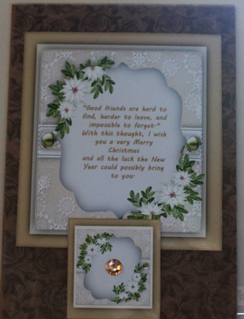 A Ride in the Snow Insert with Verse by Moira Paterson  (Ornella)